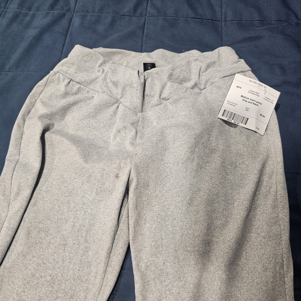 SHEIN Gray and Black Pants
